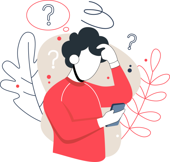 Cybersecurity FAQ and Common Questions Illustration